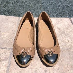 Tory Burch Quilted Ballet Flats